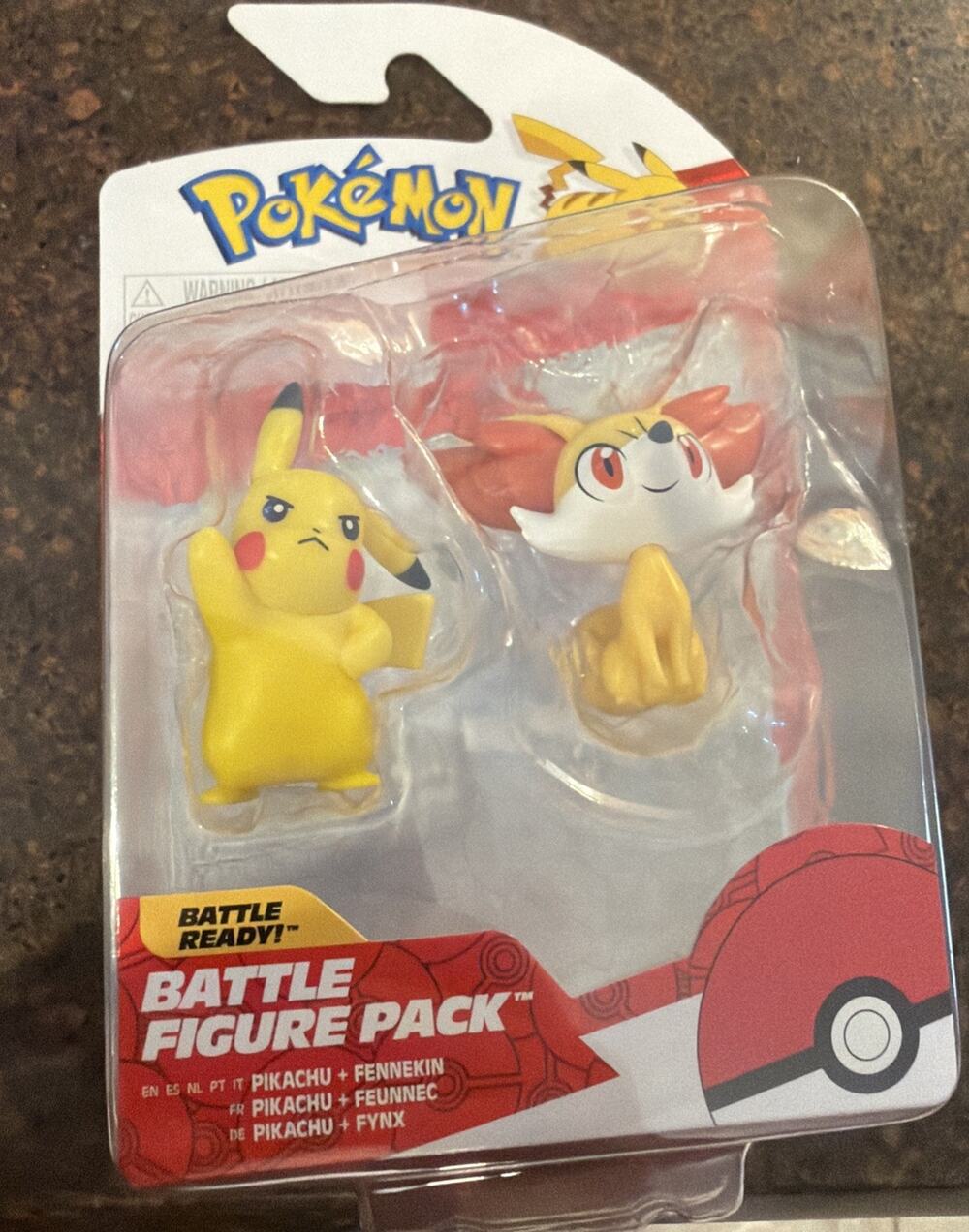 Pokemon Battle Figure Pack - Battle Ready - Two Pack - Pikachu - New!
